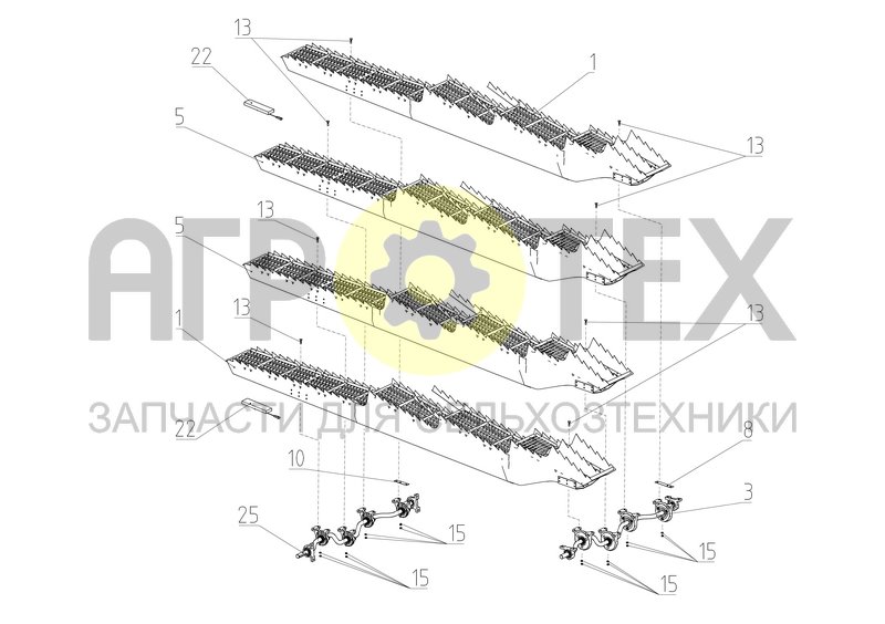 Соломотряс (S300.30.05.000) (№22 на схеме)